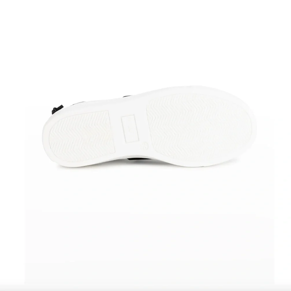 NIB $450 Givenchy Kid's Urban Street Logo Bicolor Elastic-Strap Sneakers -12.5US - Picture 4 of 5